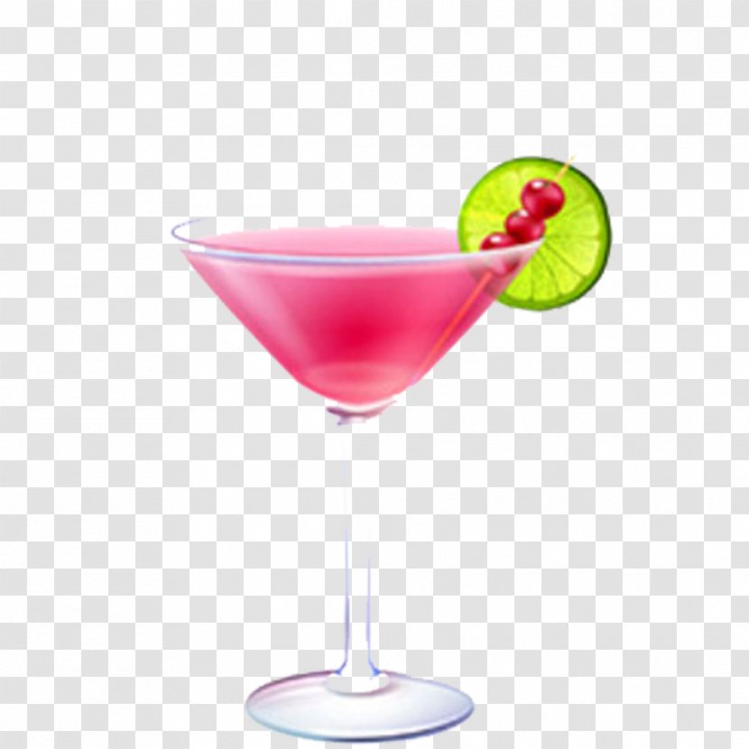 Cocktail Cosmopolitan Martini Bloody Mary Margarita - Daiquiri - Free Drink Cup Creative Matting Transparent PNG