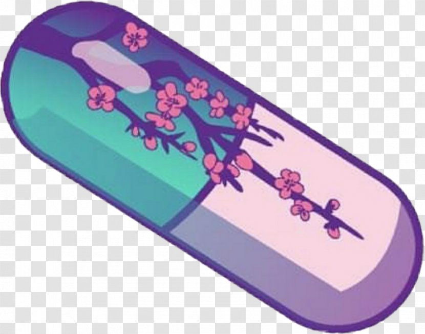 Cherry Blossom - Purple - Flower Transparent PNG