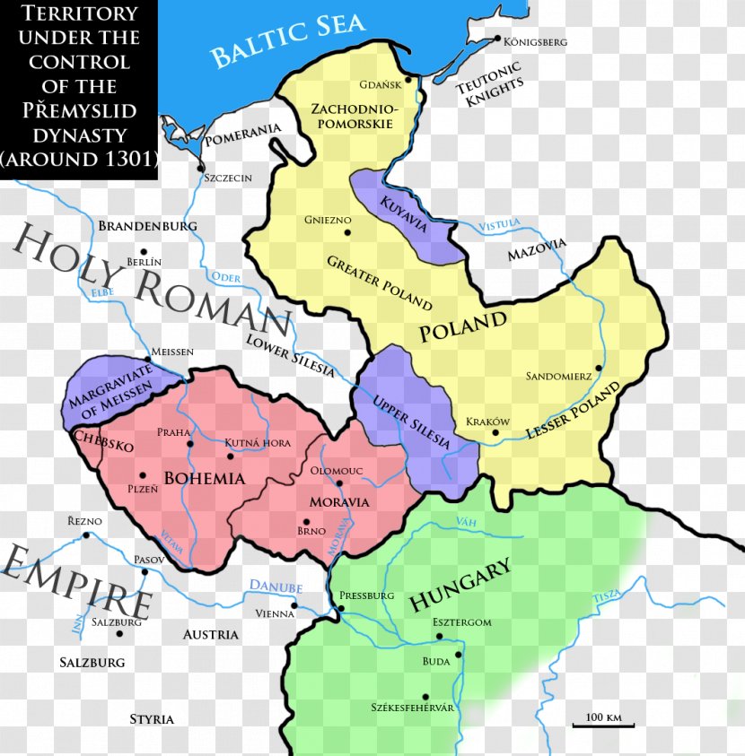 Kingdom Of Bohemia Duchy Central Czech Lands Bohemian - Vladislaus Ii Duke Transparent PNG