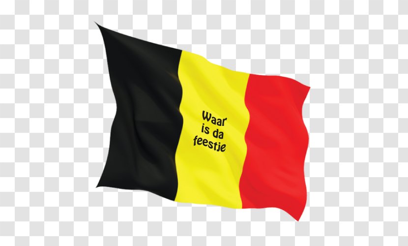 Belgium National Football Team Flag Of 2018 World Cup Yellow - BELGUIM FLAG Transparent PNG