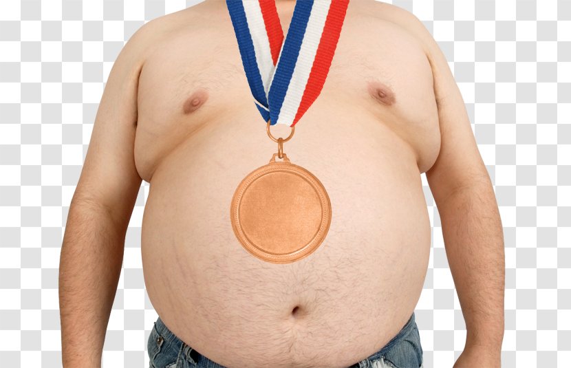 Overweight Man Abdomen Obesity - Flower Transparent PNG