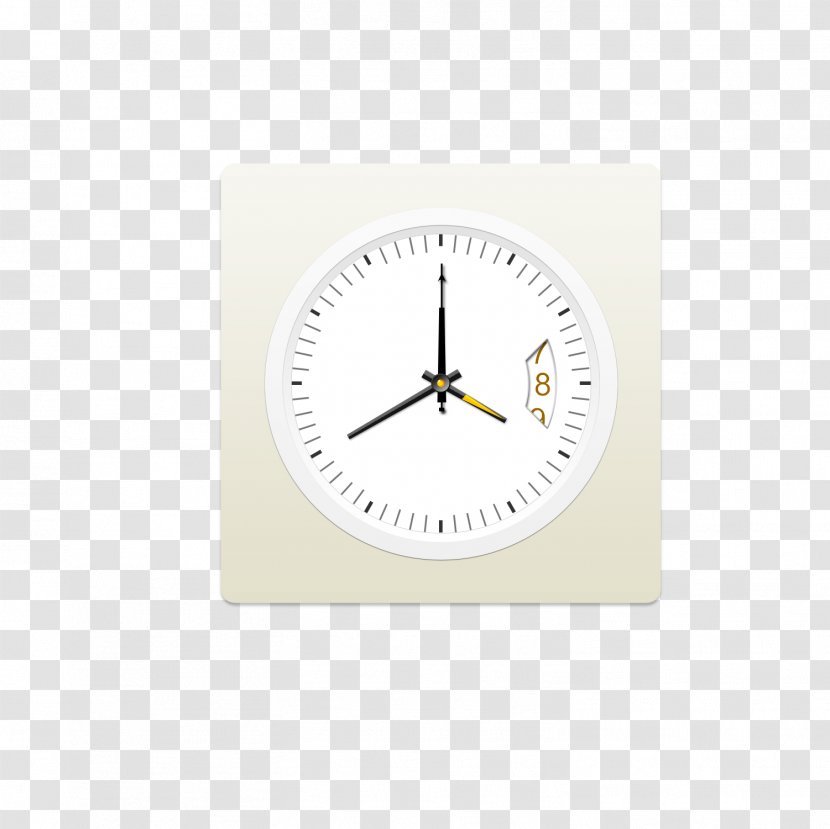 Alarm Clock Brand White - Product Design - Mark Transparent PNG