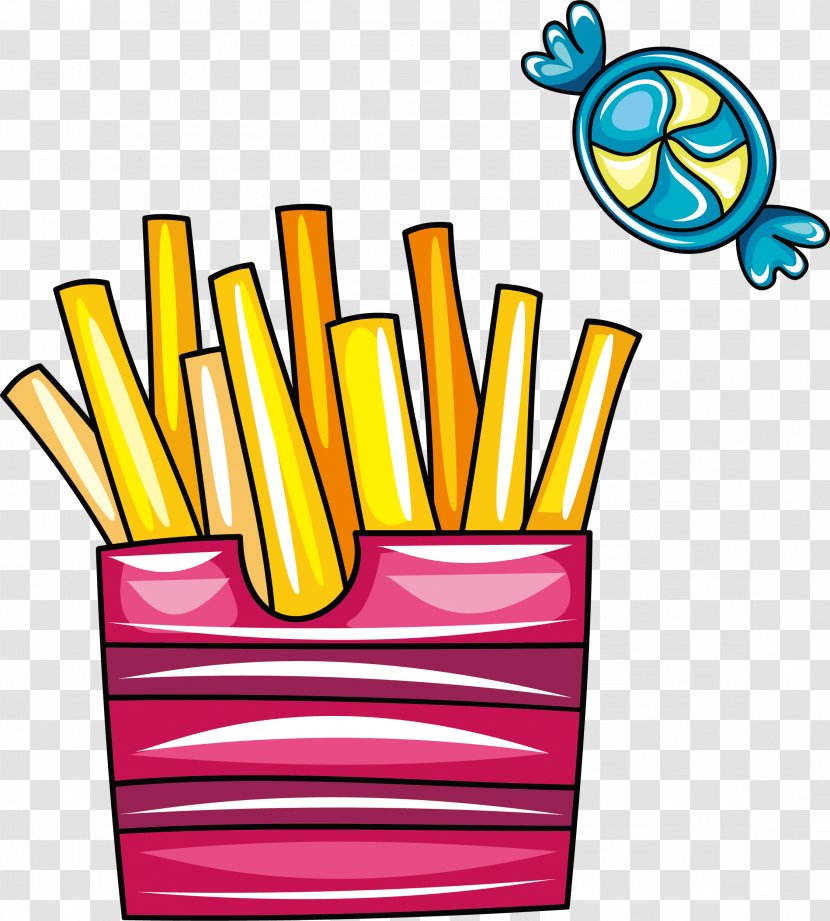 McDonalds French Fries Hamburger Take-out Fast Food - Deep Frying - Candy Chips Transparent PNG