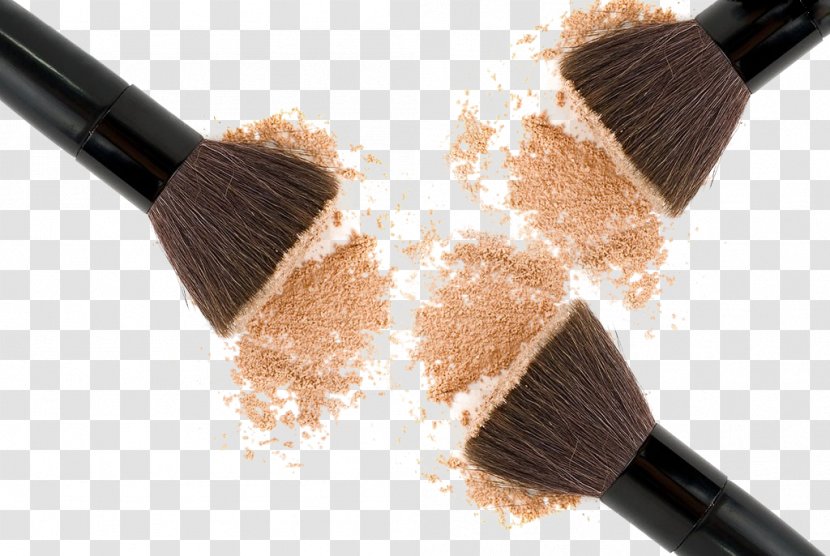Makeup Brush Cosmetics Make-up - Foundation Transparent PNG