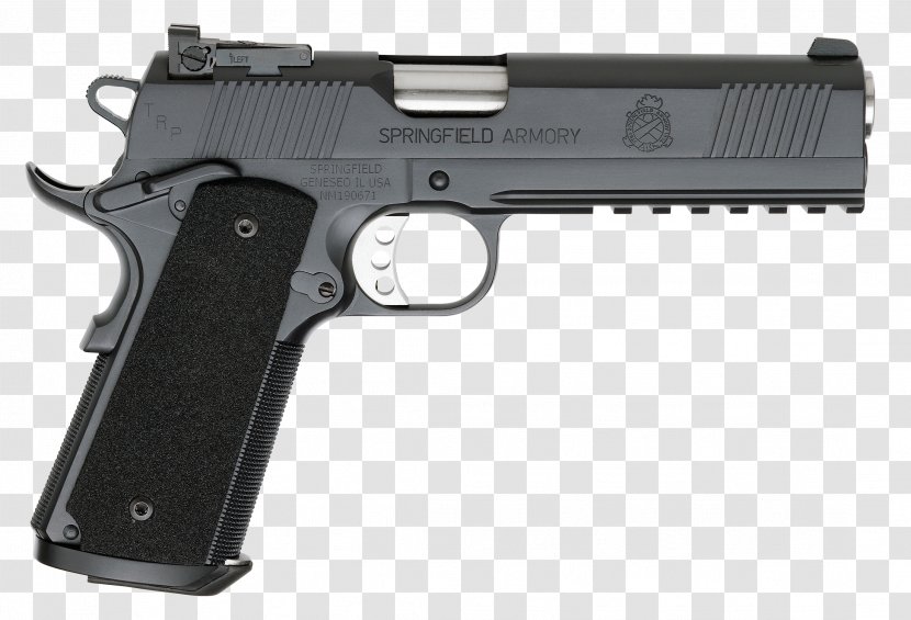 Springfield Armory, Inc. HS2000 M1911 Pistol Firearm - Watercolor - Handgun Transparent PNG