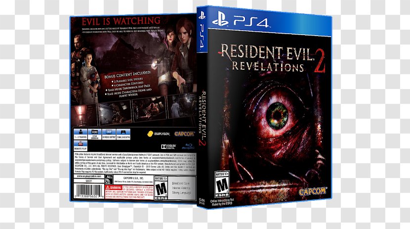 Resident Evil: Revelations 2 Evil 6 PlayStation - Video Games Transparent PNG