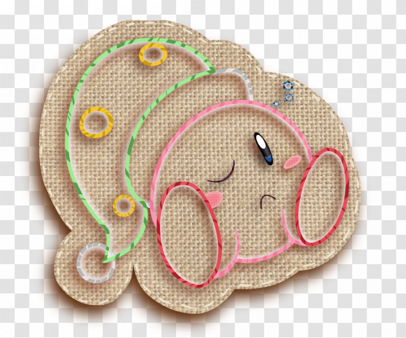 Pink M - Kirby's Epic Yarn Transparent PNG