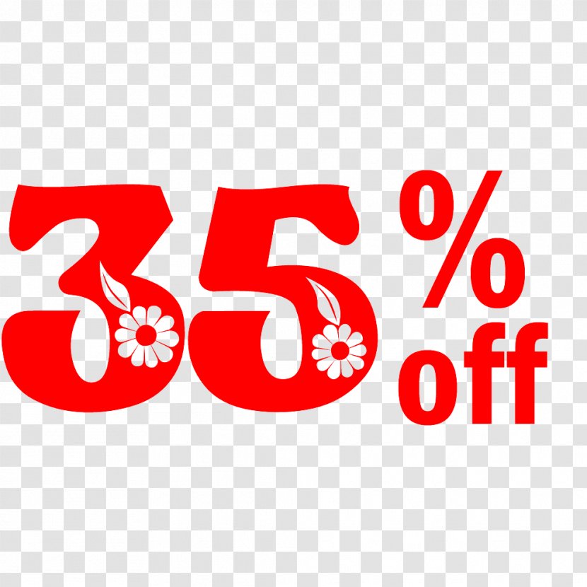 Spring Sale 35% Off Discount Tag. - Craft - Walmart Transparent PNG