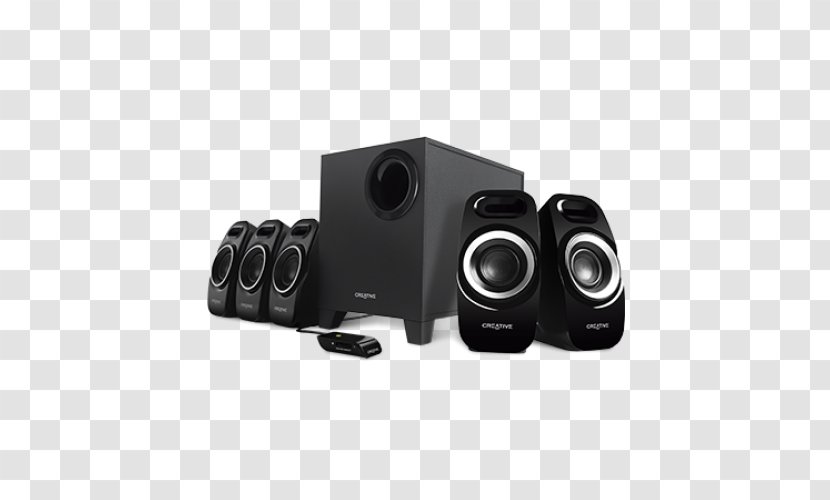 5.1 Surround Sound Creative Inspire T6300 Loudspeaker Technology - Computer Speaker - Speakers Transparent PNG