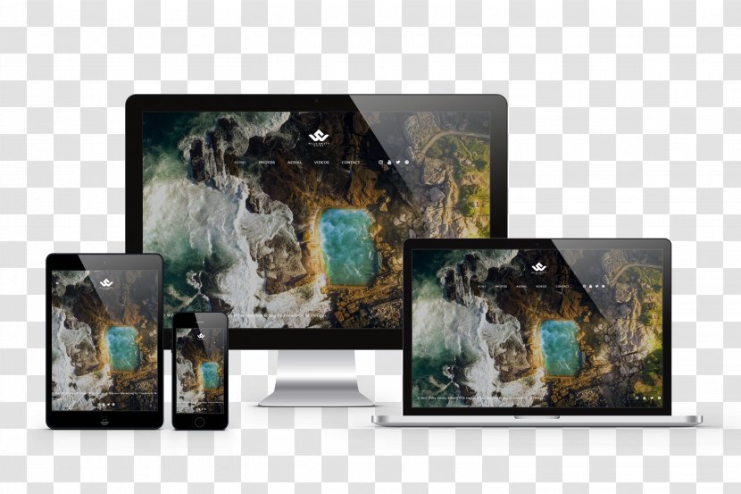 Unleashing Mr. Darcy Multimedia Web Design - Mock Up Website Transparent PNG