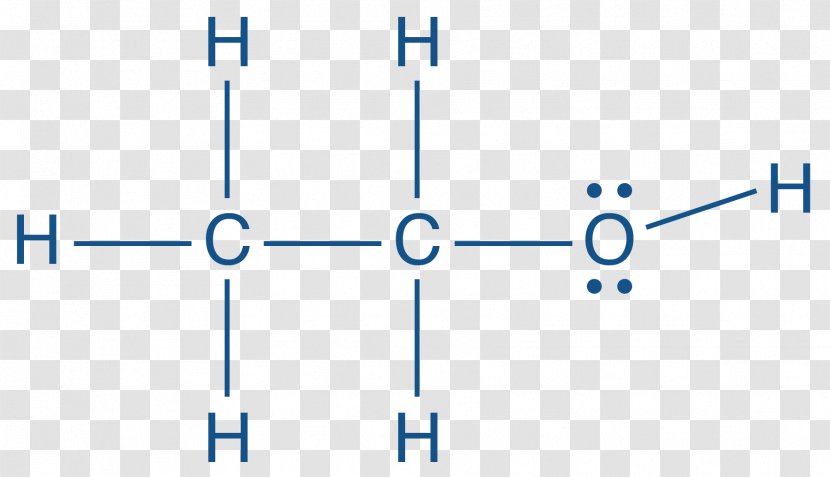 Ethanol Structural Formula Molecule Chemical Chemistry - Exercice Transparent PNG