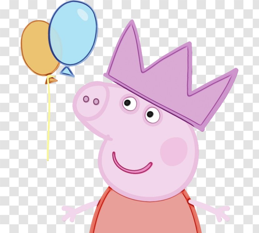 Daddy Pig Mummy George Mr. Elephant - Childrens Television Series - Show Transparent PNG