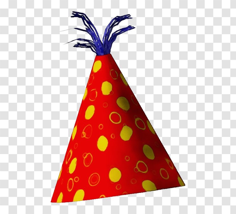 Party Hat - Cone - Fruit Polka Dot Transparent PNG