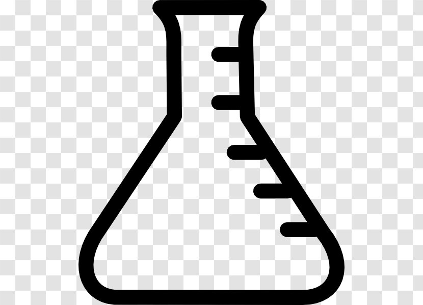 Beaker Laboratory Flasks Test Tubes Clip Art - Cartoon Chemistry Transparent PNG