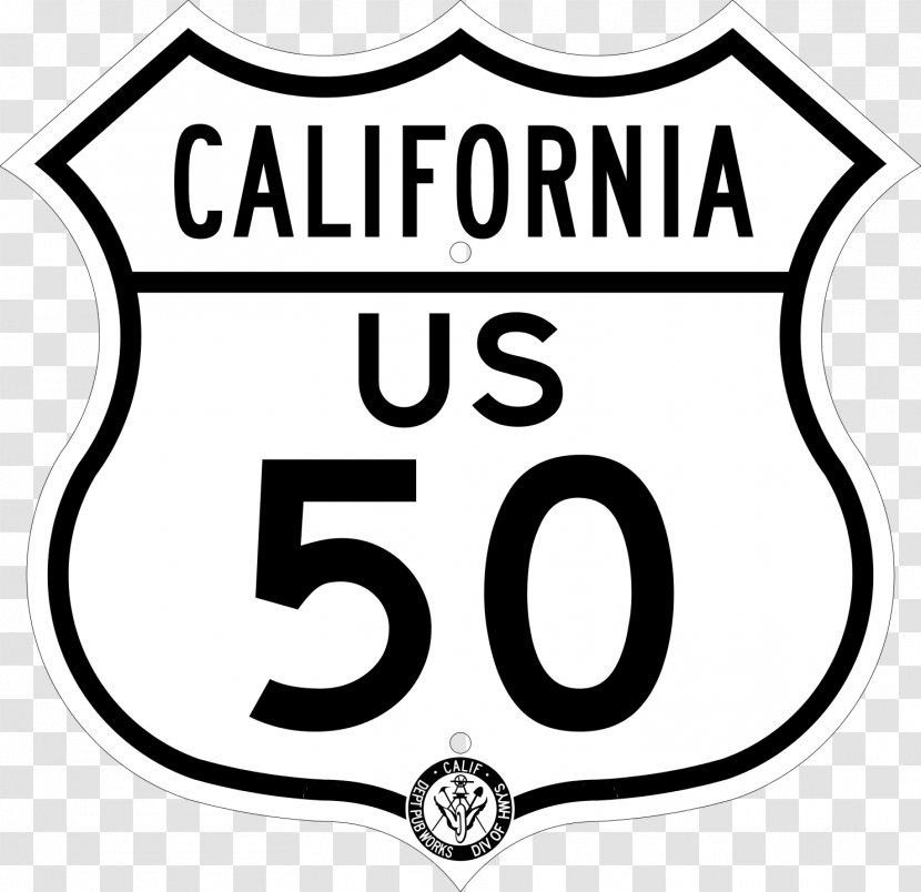 U.S. Route 66 68 101 US Numbered Highways Road - Us Shield Transparent PNG