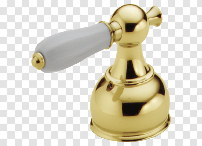 Tap Bathtub Sink Handle Brass - Porcelain Transparent PNG