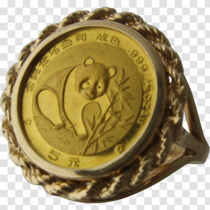 Coin Yuan Gold Ring Bezel - Metal Transparent PNG