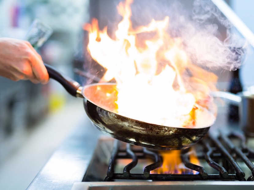 Cooking Fire Kitchen Chef Restaurant - Heat - Stove Transparent PNG