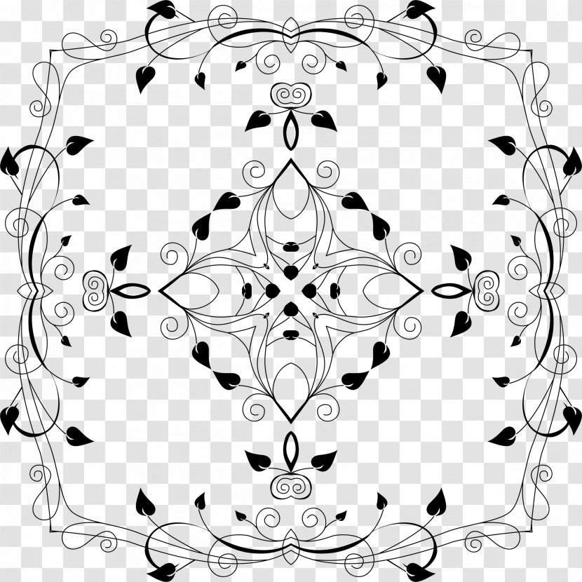 Line Point White Symmetry Clip Art - Flower - Red Wine Mandala Transparent PNG