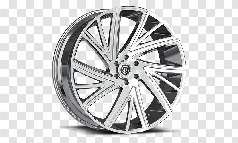Alloy Wheel Chrome Plating Tire Car Rim - Chromium Plated Transparent PNG