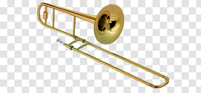 Trombone Brass Instruments Slide Musical - Cartoon Transparent PNG