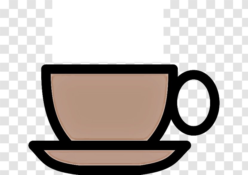 Coffee Cup - Brown Tableware Transparent PNG