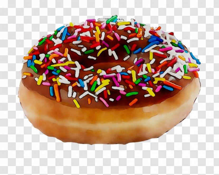 Donuts Sufganiyah Sprinkles Baking Dessert - Junk Food - Ingredient Transparent PNG