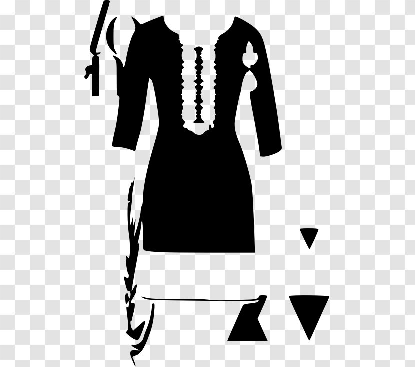 Shalwar Kameez Churidar Patiala Salwar Clip Art - Joint - Clothing Transparent PNG