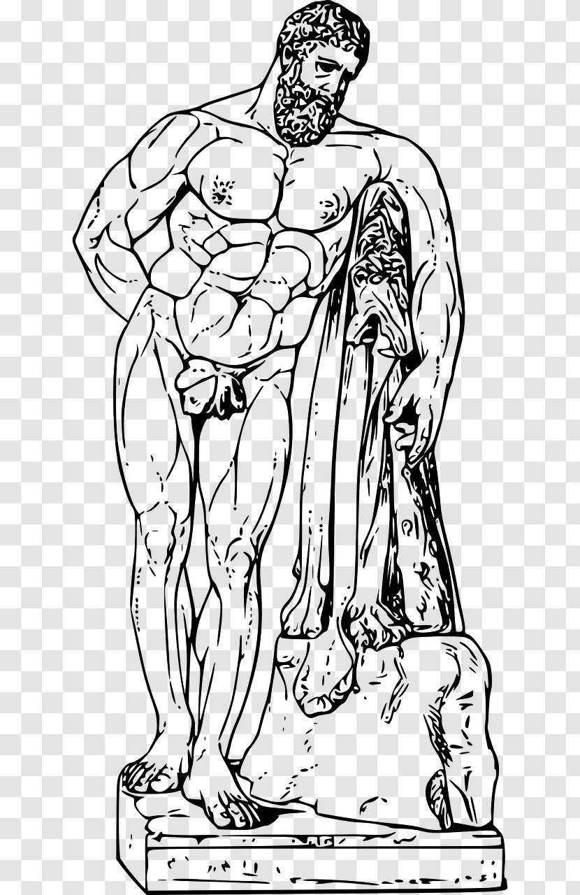 Heracles Zeus Greek Mythology Hercules Persephone - Silhouette - Hero Transparent PNG