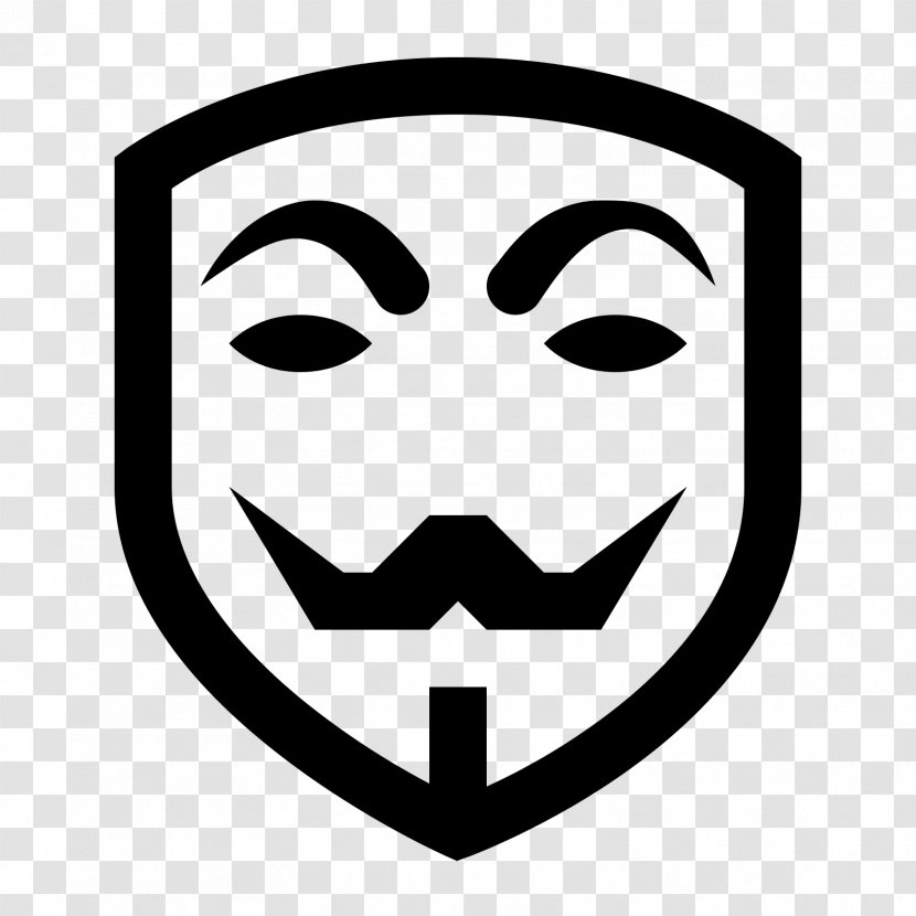 Anonymous Anonymity Desktop Wallpaper - Guy Fawkes Mask - Portable Transparent PNG