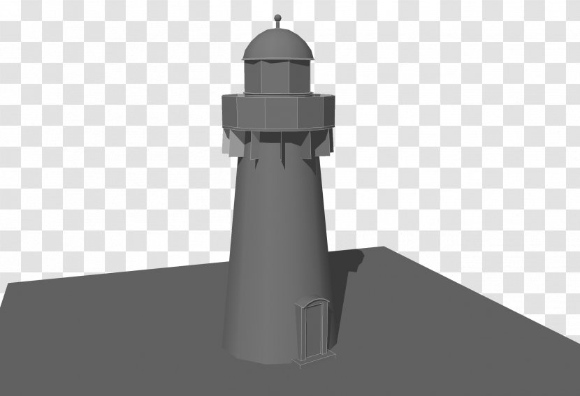 Low Poly Old Caloundra Light 3D Computer Graphics Lighthouse Fixture - Blog Transparent PNG