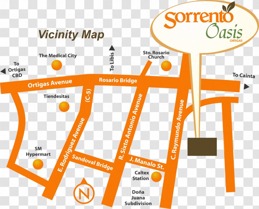 Sorrento Oasis By Filinvest Ortigas Center Road One Condominium - Text - Development Community S Transparent PNG