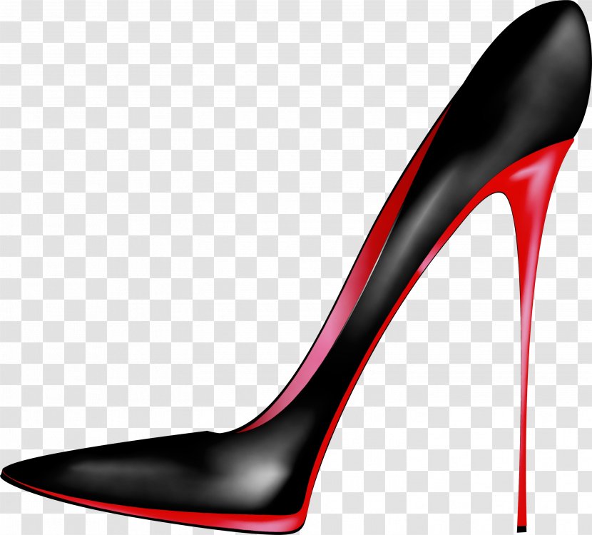 High-heeled Shoe Clip Art - Red High Heels - Leg Transparent PNG