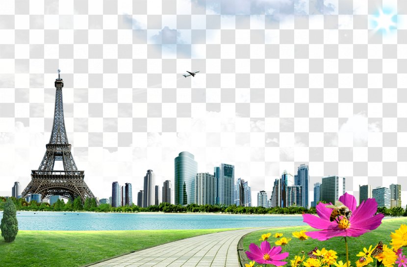 Poster - Daytime - City House Transparent PNG