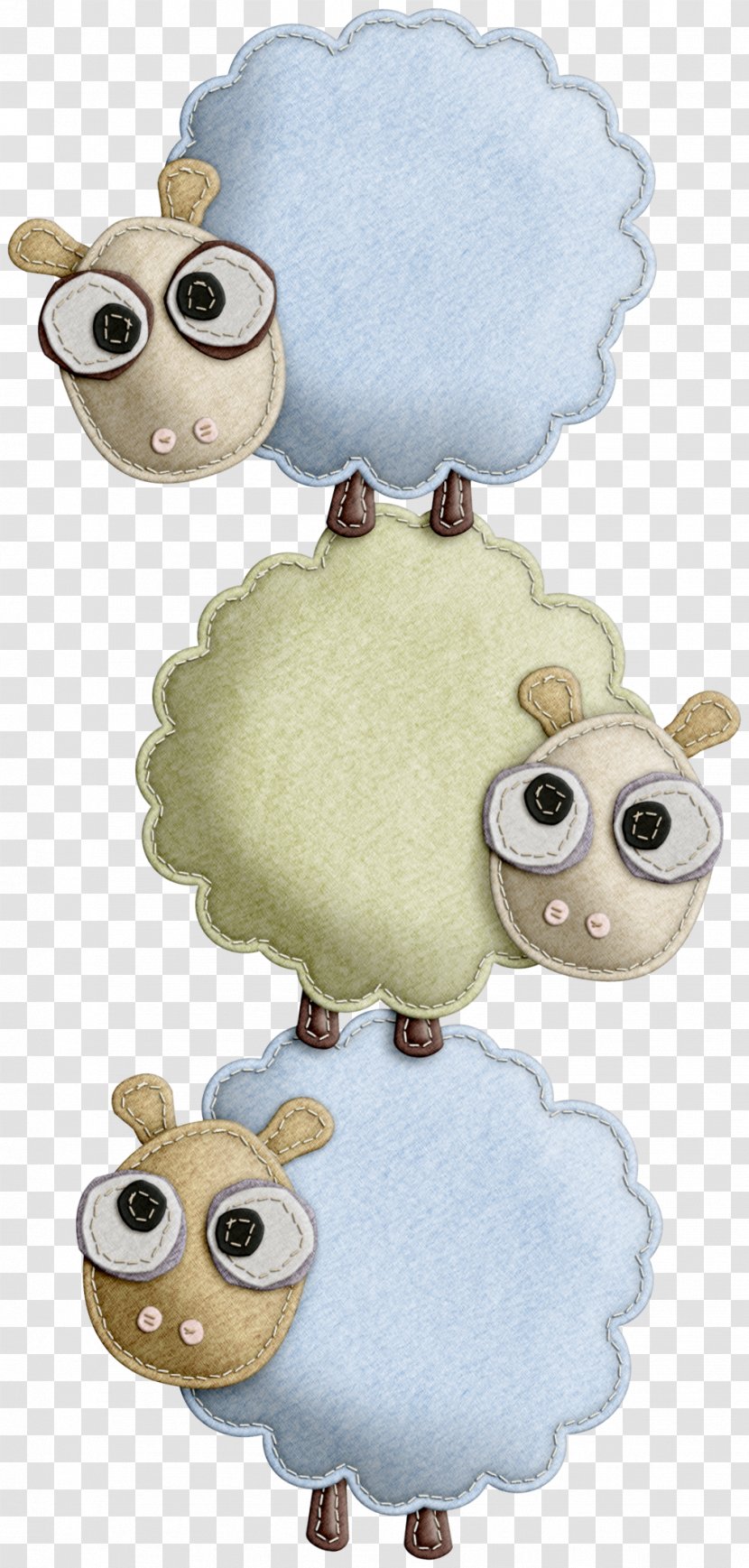 Sheep Stuffed Animals & Cuddly Toys Animated Cartoon Transparent PNG