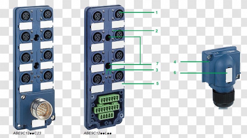Electrical Connector Electronics Square D Schneider Electric Interface - System - Raccordement Transparent PNG