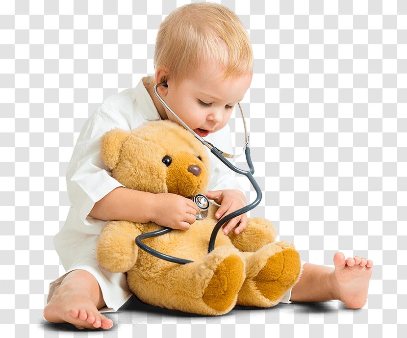 Physician Child Pediatrics Infant Playing Doctor - Flower Transparent PNG