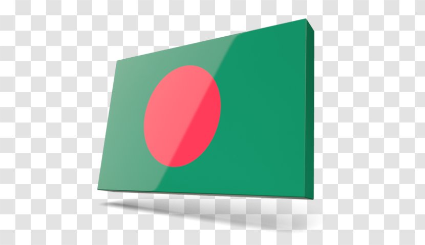 Brand Rectangle - Green - Flag Of Bangladesh Transparent PNG