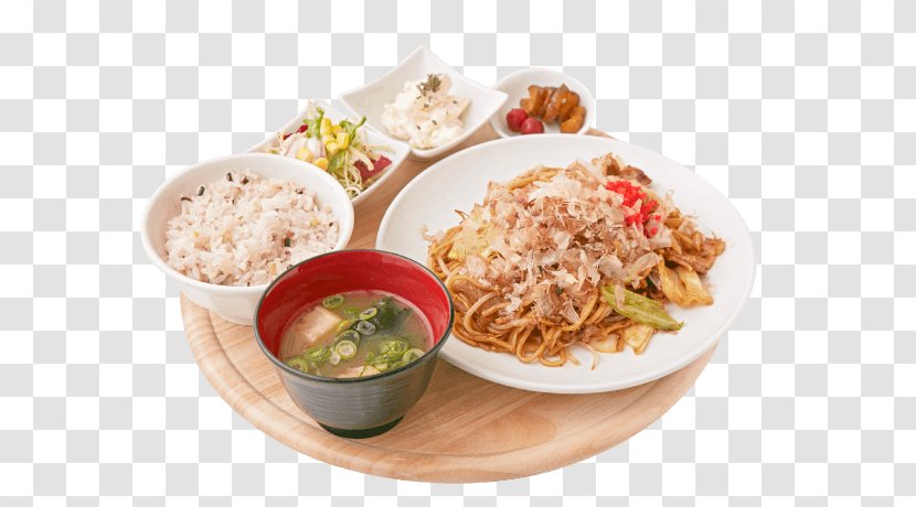 Cooked Rice Lunch Chinese Cuisine Thai Of The United States - Recipe - Yaki Udon Transparent PNG
