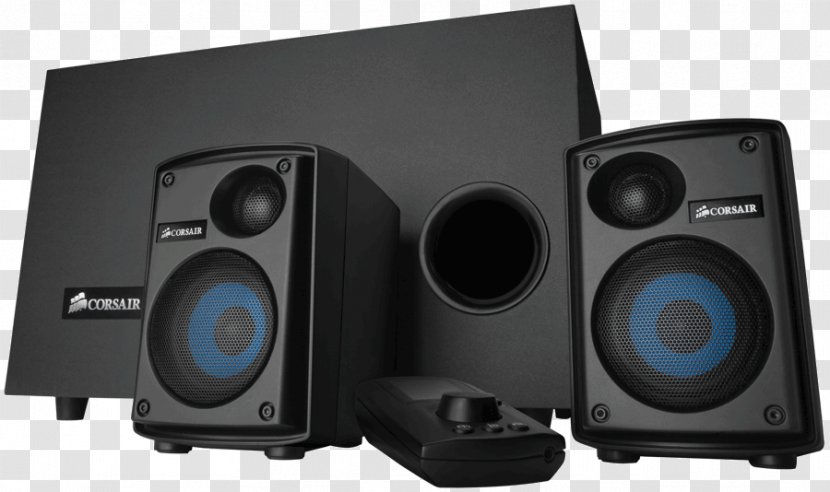 Corsair Gaming Audio Series SP2500 Loudspeaker Components Computer Speakers - Pc Speaker - Personal Transparent PNG