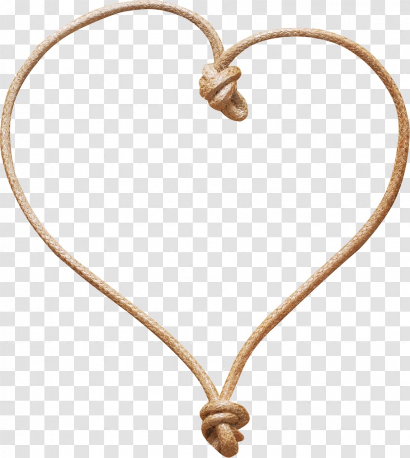 Rope Heart Knot Shape - Creative Transparent PNG