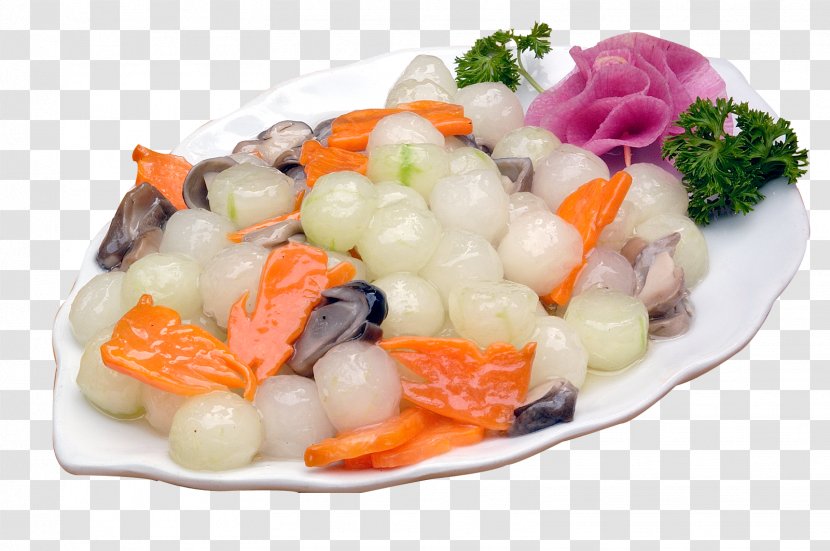 Cap Cai Risotto Straw Mushroom - Salad - Melon Balls Transparent PNG