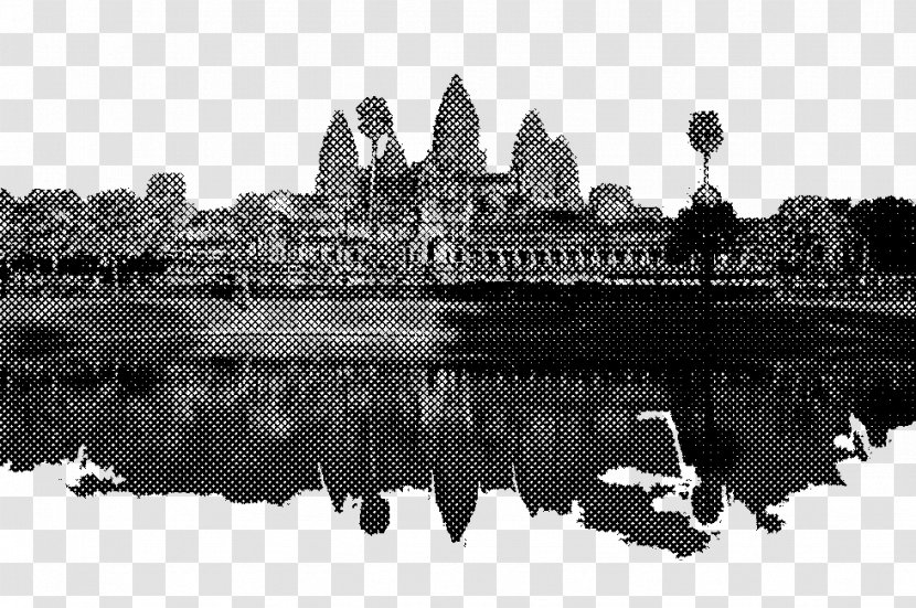 Angkor Wat Temple Photography Historic Site - Symmetry Transparent PNG