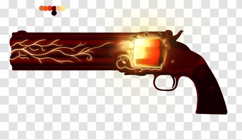 Trigger Revolver Firearm .460 S&W Magnum Gun - Pistolet Amt Accelerator - Pike Weapon Transparent PNG