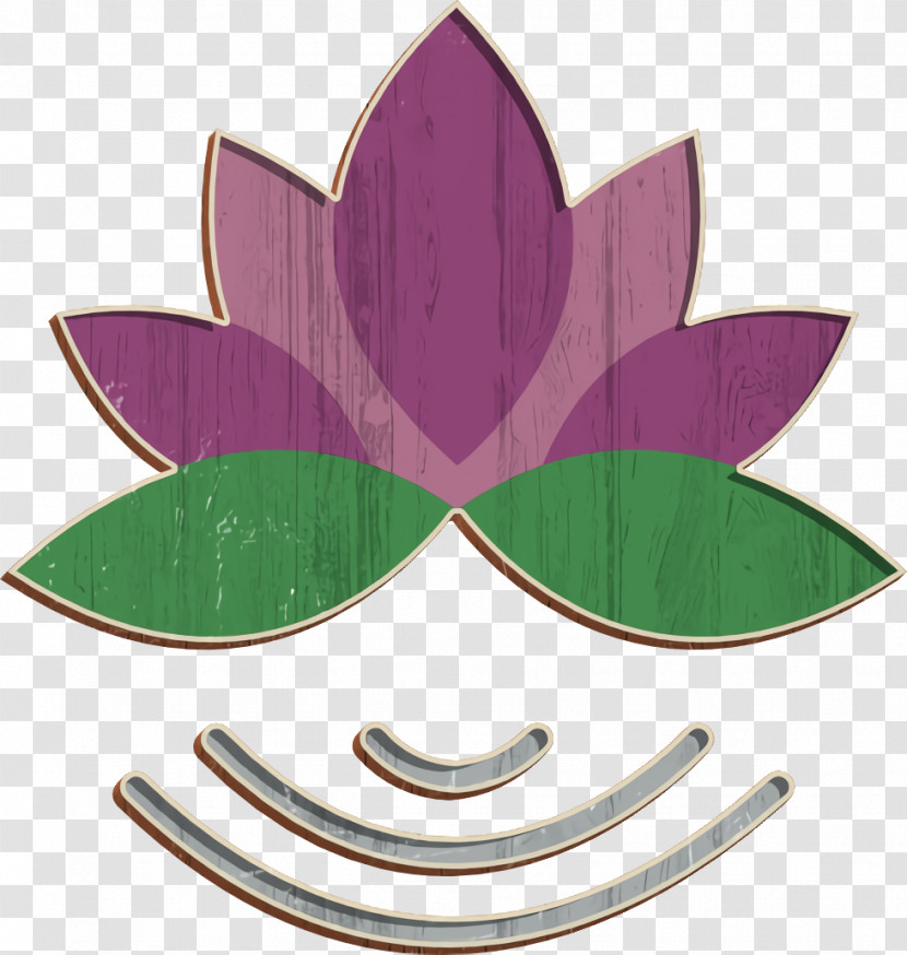 Beauty Icon Lotus Icon Flower Icon Transparent PNG