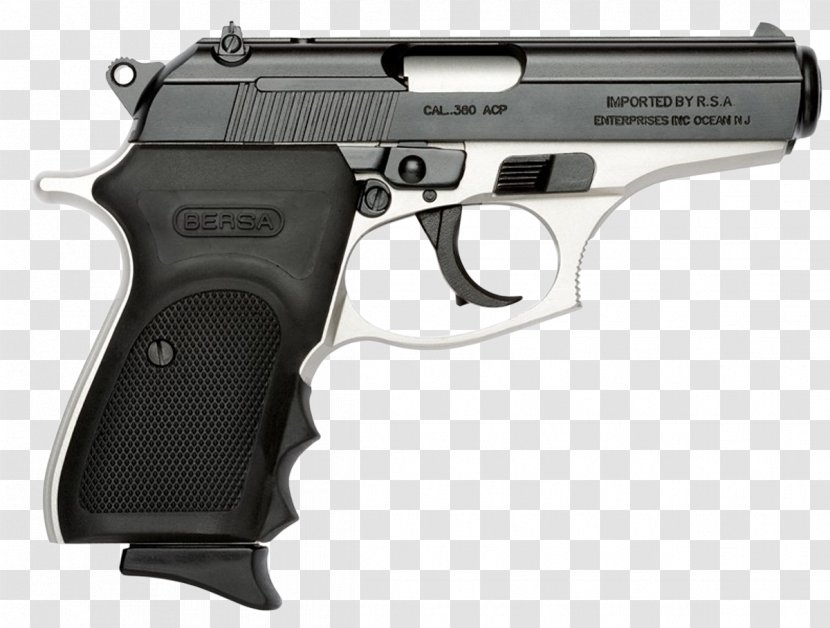 Bersa Thunder 380 9 Firearm .380 ACP - Handgun Transparent PNG