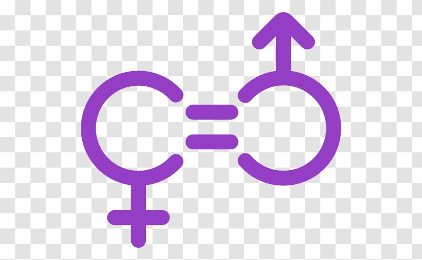 Gender Symbol Equality Female - Male Transparent PNG