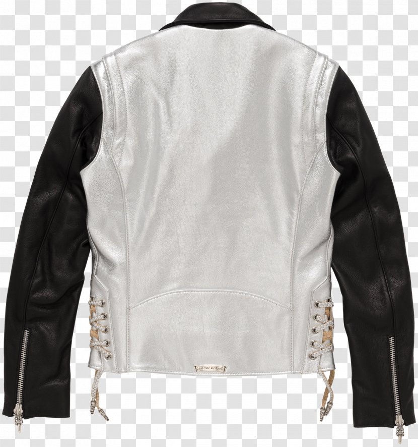 Leather Jacket Dover Street Market Ginza Chrome Hearts - Textile Transparent PNG