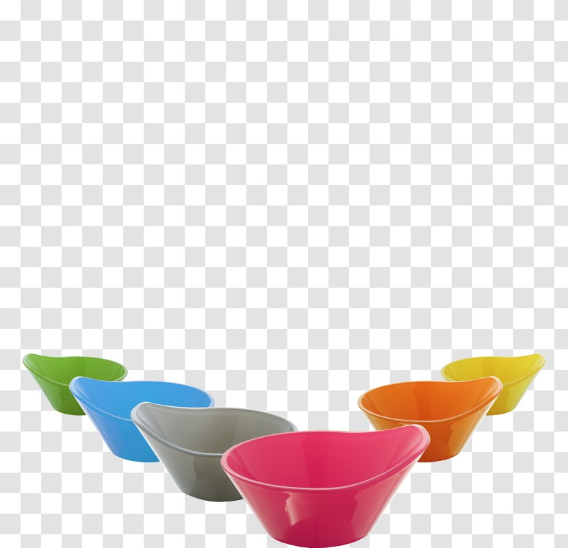 Bowl Plastic Painting Cup Color - Tableware Transparent PNG