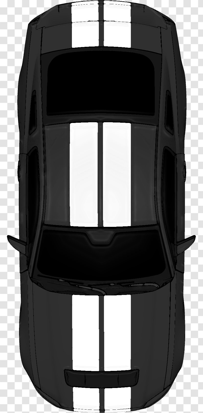 Car Ford Mustang Audi - Architecture - Top View Transparent PNG